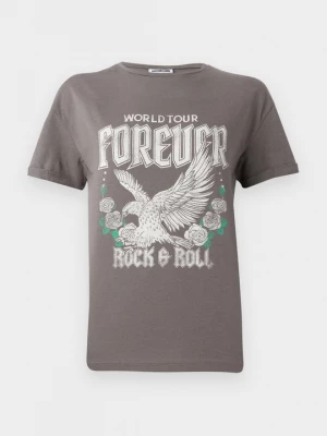 Foto van product T-shirt print Noisy May grijs