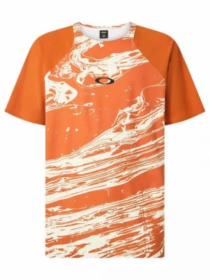 Foto van product T-shirt print Oakley oranje