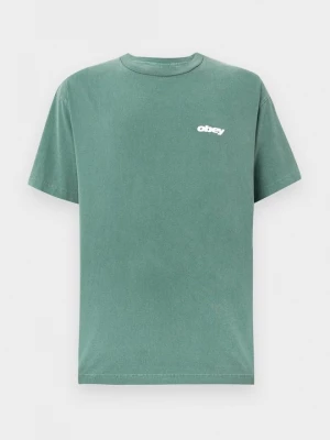 Foto van product T-shirt print Obey Clothing groen