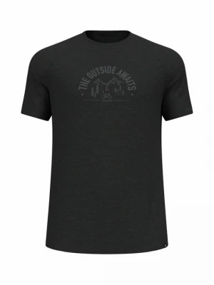 Foto van product T-shirt print Odlo zwart