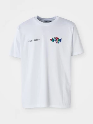 Foto van product T-shirt print On Vacation wit