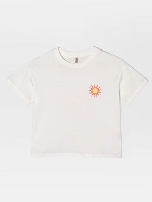 Foto van product T-shirt print ONLY GIRLS wit
