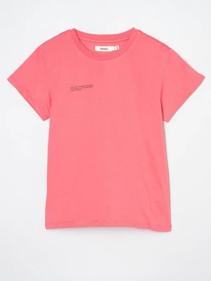 Foto van product T-shirt print PANGAIA donkerroze