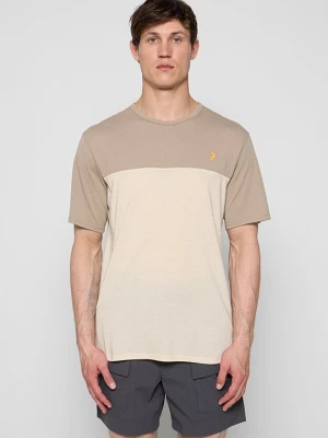 Foto van product T-shirt print Peak Performance beżowy