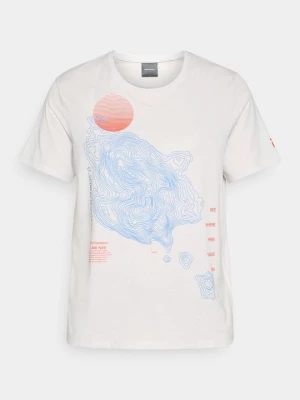 Foto van product T-shirt print Peak Performance crème