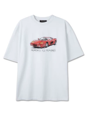 Foto van product T-shirt print Pegador wit