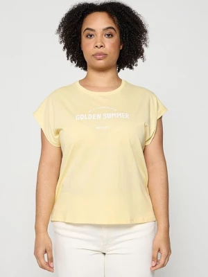 Foto van product T-shirt print Pepe Jeans geel