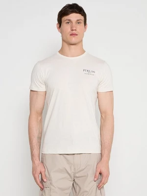 Foto van product T-shirt print Petrol Industries crème