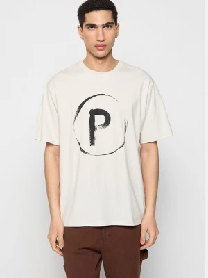 Foto van product T-shirt print Peuterey crème