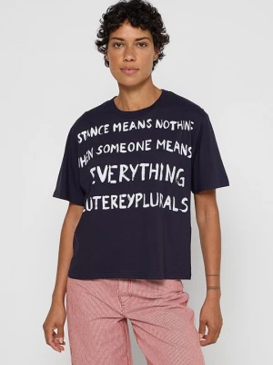 Foto van product T-shirt print Peuterey donkerblauw