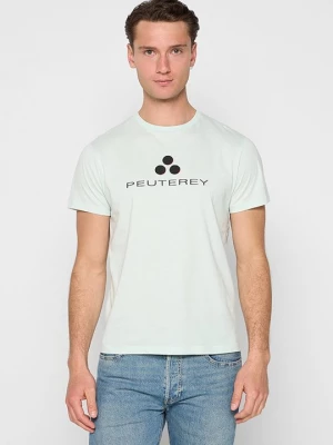 Foto van product T-shirt print Peuterey lichtblauw