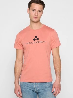 Foto van product T-shirt print Peuterey lichtrood