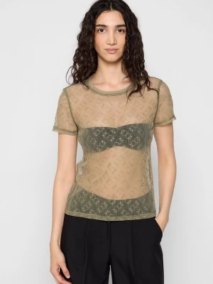 Foto van product T-shirt print Pinko groen