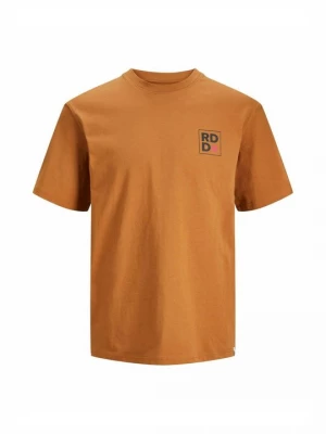 Foto van product T-shirt print R.D.D. ROYAL DENIM DIVISION bruin