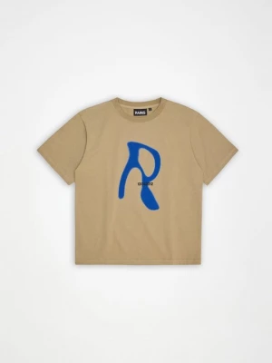 Foto van product T-shirt print Rains beżowy