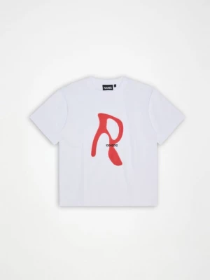 Foto van product T-shirt print Rains wit