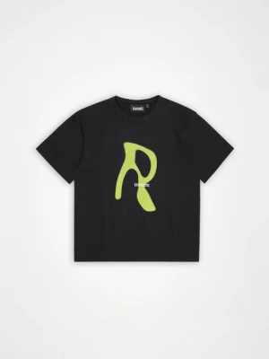 Foto van product T-shirt print Rains zwart