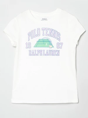 Foto van product T-shirt print Ralph Lauren wit