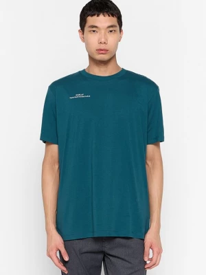 Foto van product T-shirt print Replay petrol