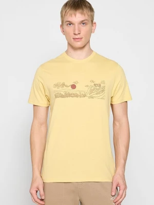 Foto van product T-shirt print Rip Curl geel