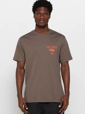 Foto van product T-shirt print Rip Curl kaki