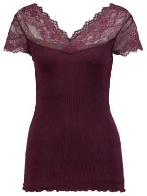 Foto van product T-shirt print Rosemunde bordeauxrood