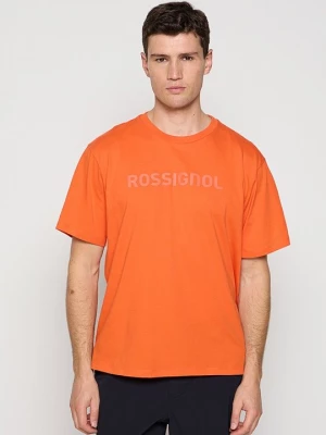 Foto van product T-shirt print Rossignol goudkleurig