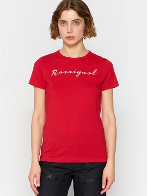 Foto van product T-shirt print Rossignol rood