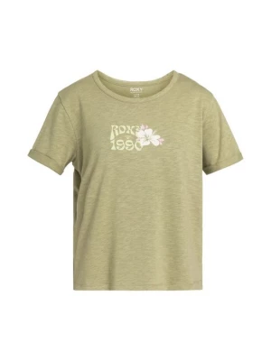 Foto van product T-shirt print Roxy groen