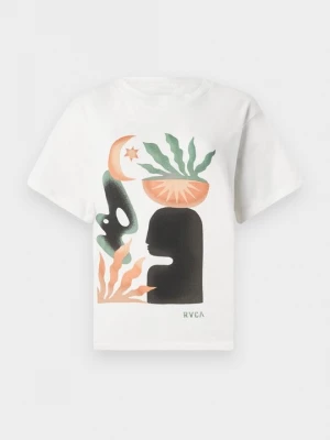 Foto van product T-shirt print RVCA crème
