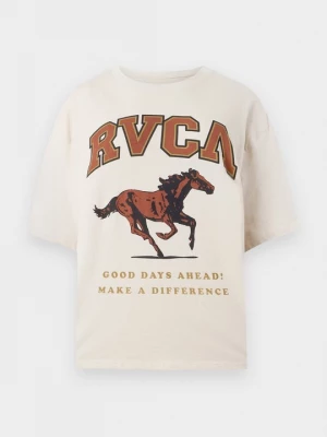 Foto van product T-shirt print RVCA crème
