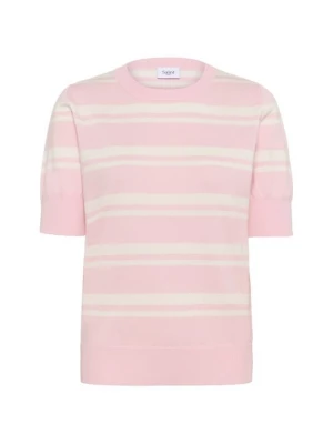 Foto van product T-shirt print Saint Tropez donkerroze