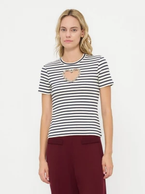 Foto van product T-shirt print Sandro beige mêleerd