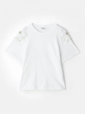 Foto van product T-shirt print Sandro wit