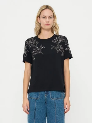 Foto van product T-shirt print Sandro zwart