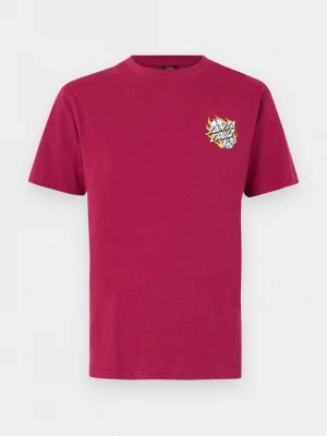 Foto van product T-shirt print Santa Cruz bordeauxrood