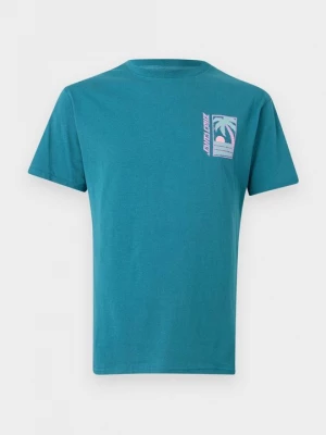 Foto van product T-shirt print Santa Cruz petrol