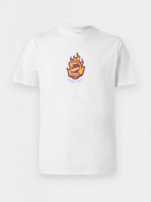 Foto van product T-shirt print Santa Cruz wit