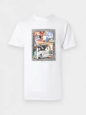 Foto van product T-shirt print Santa Cruz wit