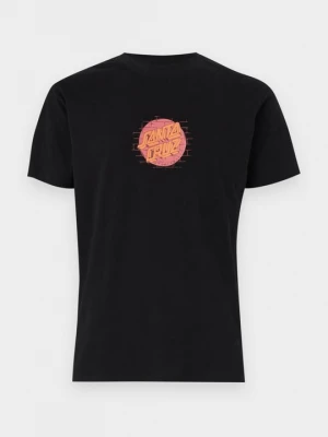 Foto van product T-shirt print Santa Cruz zwart