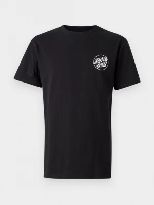Foto van product T-shirt print Santa Cruz zwart