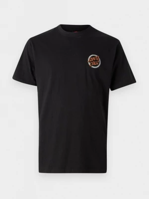 Foto van product T-shirt print Santa Cruz zwart