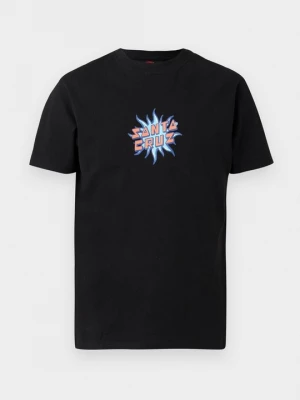 Foto van product T-shirt print Santa Cruz zwart