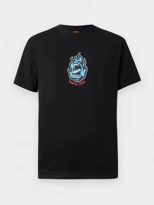 Foto van product T-shirt print Santa Cruz zwart
