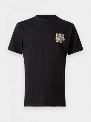 Foto van product T-shirt print Santa Cruz zwart