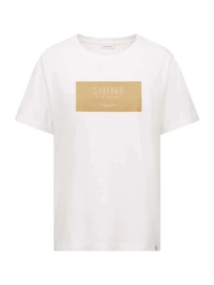Foto van product T-shirt print Seidensticker geel