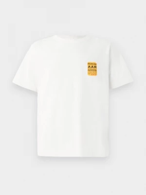 Foto van product T-shirt print Selected beżowy