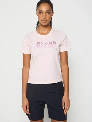 Foto van product T-shirt print Spyder roze
