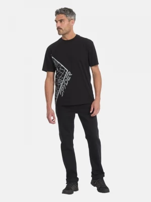 Foto van product T-shirt print Spyder zwart