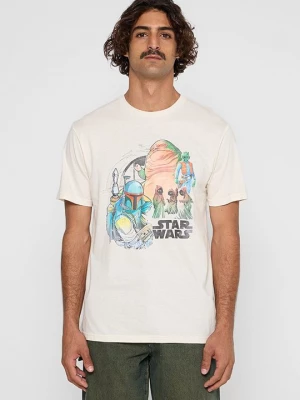 Foto van product T-shirt print Star Wars beżowy